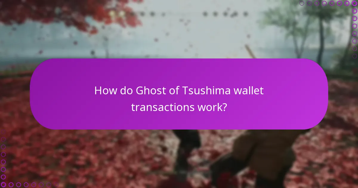 How can I manage my purchases in Ghost of Tsushima?