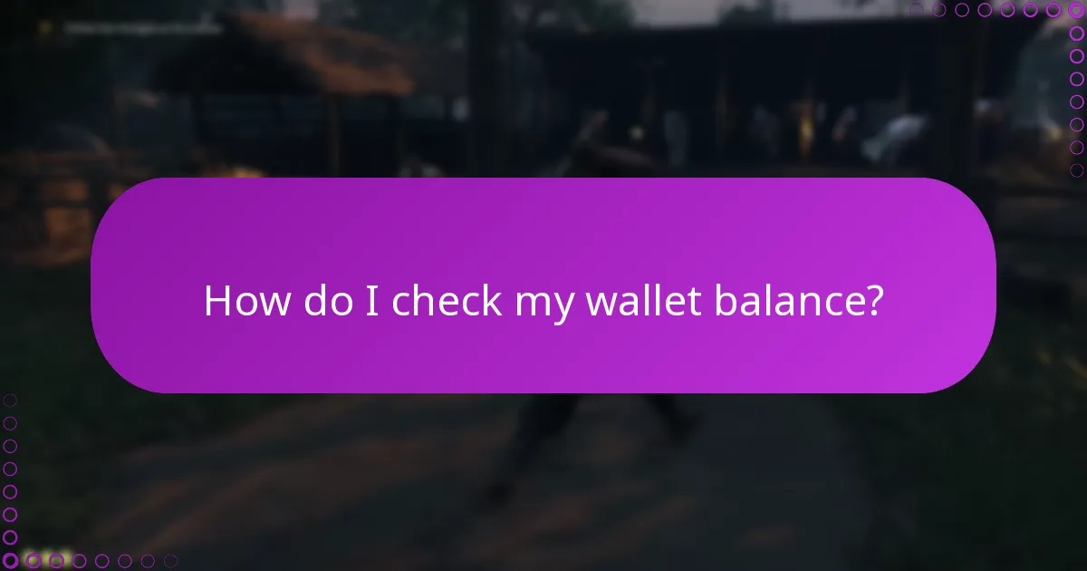 What should I do if my wallet balance is incorrect?