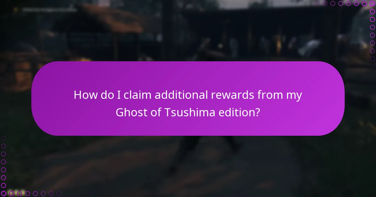 How can I check for updates for Ghost of Tsushima?