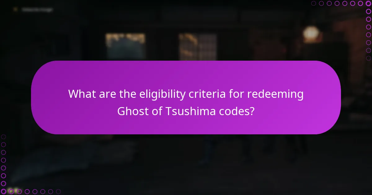 What are the risks associated with redeeming Ghost of Tsushima codes?